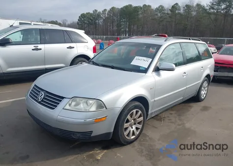 2002 Volkswagen Passat Gls z USA, uszkodzony, nr VIN WVWVD63BX2E419540